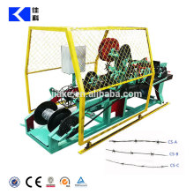 High speed double twisted barbs wire making machine